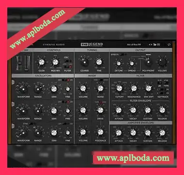 [合成器]Synapse Audio The Legend v1.2.1 CE [WiN]（50Mb）