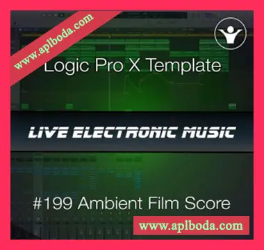 [Logic模板环境氛围]We Make Dance Music Ambient Film Score Logic Pro X Template  Live Electronic Music #199（3Mb）