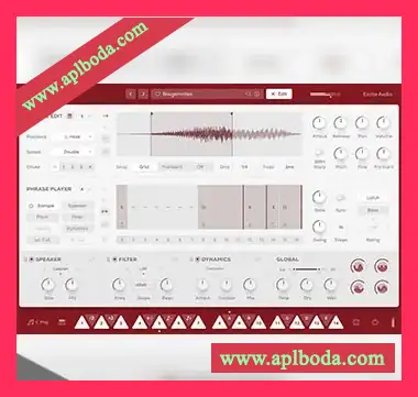 [真实电贝斯采样乐器插件]Excite Audio Bloom Bass Groove v1.2.0 [WiN, MacOSX]（711Mb）