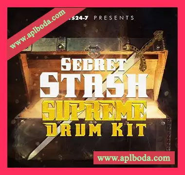 [Trap陷阱鼓组采样]Beats24-7.com Secret Stash Supreme Drum Kit [WAV]（54Mb）
