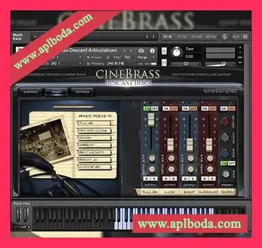[高音圆号音源]Cinesamples CineBrass Descant Horn [KONTAKT]（4.61Gb）