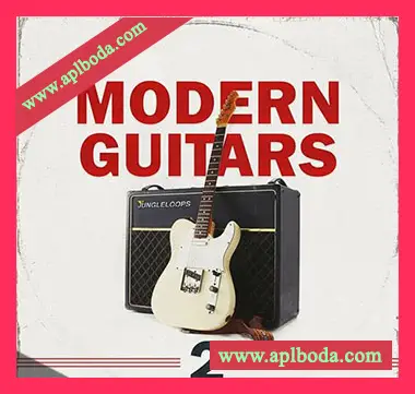 [流行嘻哈RnB现代吉他采样]Jungle Loops Modern Guitars Vol.2 [WAV]（55Mb）