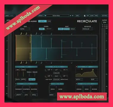 [回声延迟插件]Newfangled Audio Recirculate v1.0.2 [WiN]（7Mb）