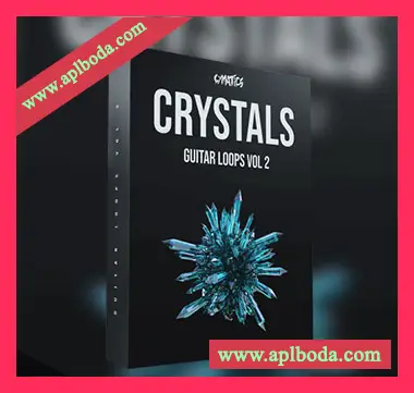 [氛围慢摇吉他LOOP采样]Cymatics Crystals Guitar Loops Vol.2 [WAV]（169Mb）