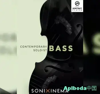 [管弦乐贝斯纹理音源]Sonixinema Contemporary Soloist Bass v1.0.1 [KONTAKT]（7.27Gb）