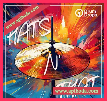 [流行陷阱摇滚踩镲镲片采样]DrumDrops Hats N That [WAV]（5.38Gb）