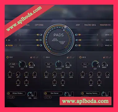 [影视Pad铺底音源]Heavyocity Mosaic Pads [KONTAKT]（4.75Gb）