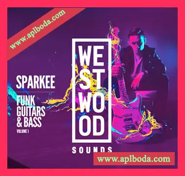 [迪斯科放克吉他贝斯采样]Westwood Sounds Sparkee Funk Guitars and Bass Pack Vol.1 [WAV]（157Mb）