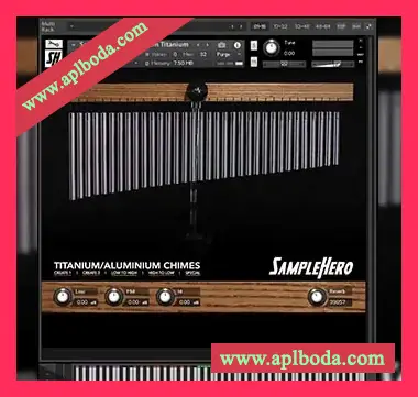 [美丽编钟风铃音树音源]SampleHero Titanium Chimes [KONTAKT]（66Mb）