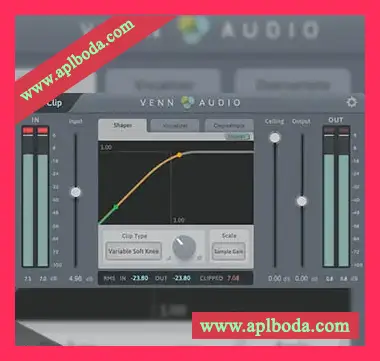 [音频塑型修剪器]Venn Audio V-Clip v1.0.02 X64 Fixed [WiN]（7Mb）