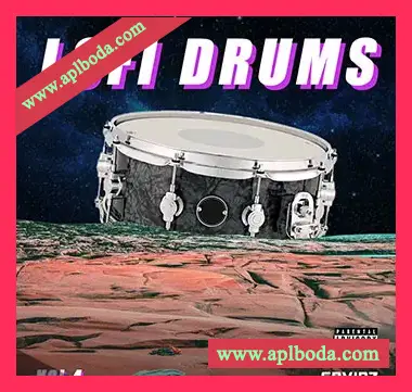[嘻哈说唱低保真鼓组采样]SPVIDZ Lo-fi Drums Vol.4 [WAV]（7Mb）