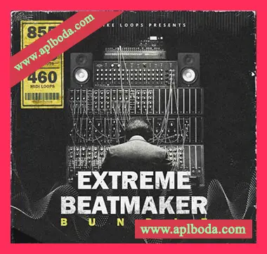 [嘻哈陷阱RnB素材]Godlike Loops Extreme Beatmaker Bundle [WAV, MiDi]（1.67Gb）