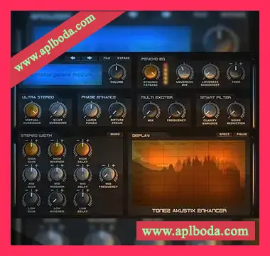 [音效增强工具]Tone2 AkustiX v1.1 WiN X64（5Mb）