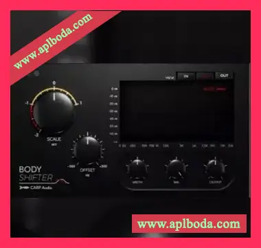 [改变主题频谱处理插件]CARP Audio Body Shifter v1.1.1 REGGED [WiN]（10Mb）