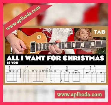 [Songbooks]Mr. Tabs Rock instrumental All I Want For Christmas Amplitube File（5Mb）