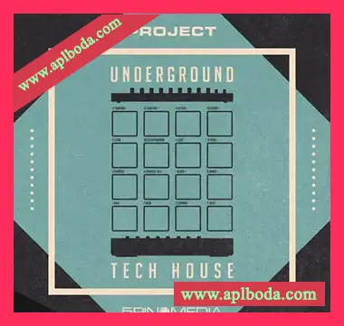 [Ableton模板Maschine扩展科技浩室]5Pin Media Project Underground Tech House [DAW Templates, Maschine]（102Mb）