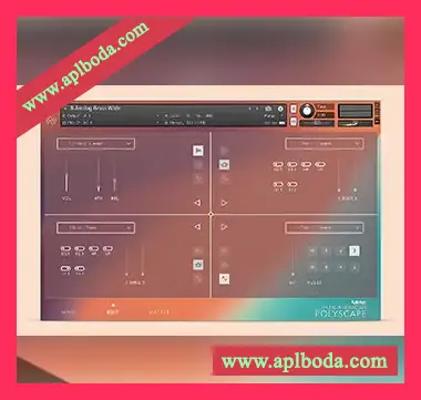 [90年代合成器氛围铺底综合乐器音源]Karanyi Sounds Synths-3 Polyscape [KONTAKT]（2.67Gb）