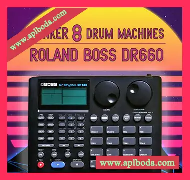 [怀旧合成波电子鼓机采样]Bunker 8 Digital Labs Bunker 8 Drum Machines Boss DR660 [WAV]（8Mb）