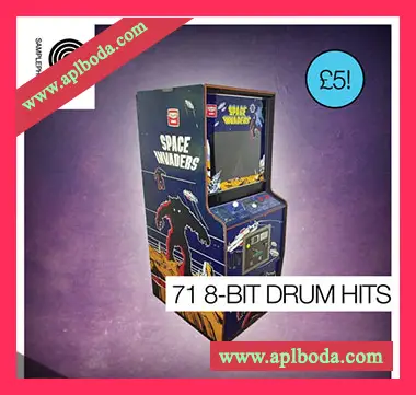[8Bit毛刺电子鼓组素材]Samplephonics 71 8-Bit Drum Hits [多格式]（10Mb）