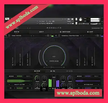 [BASS低音引擎音源]Artistry Audio Monolith v1.1 [KONTAKT]（3.95Gb）