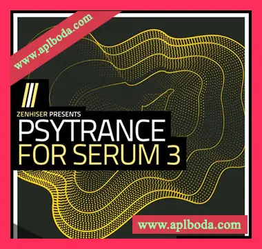 [PsyTrance迷幻舞曲素材Serum预置]Zenhiser Psytrance For Serum 3 [WAV, MiDi]（1.3Gb）