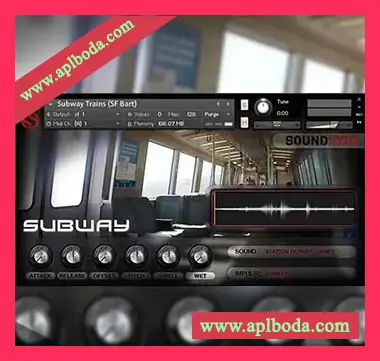[地铁街车FX音源]Soundiron SFX Subways and Street Cars [KONTAKT]（2.94Gb）