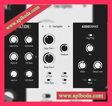 [延迟效果器插件]Audio Damage AD036 Dubstation 2 v2.1.1 [WiN, MacOSX]（11Mb）