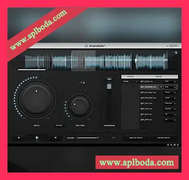 [鼓组溢声消除工具]Accusonus Drumatom v2.2.1 [WiN, MacOSX]（38Mb）