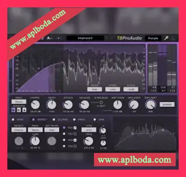 [宽带立体声压缩器插件]TBProAudio Impress v3.3.3 [WiN]（11Mb）