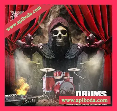 [嘻哈说唱鼓组采样]Boom Bap Labs Johnny Slash Drums of Death Vol.1 [WAV]（25Mb）