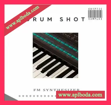 [慢摇蒸汽波采样]Kryptic Samples Drum Shot FM Synthesizer [WAV]（32Mb）