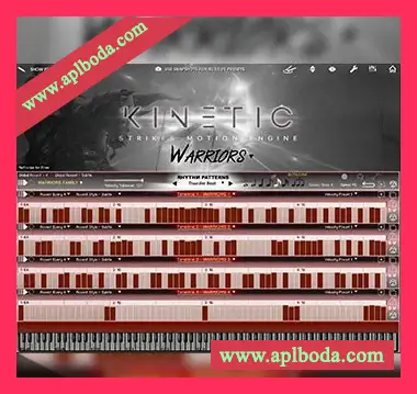 [影视打击乐器音源]Kirk Hunter Studios Kinetic Percussion Motion Engine [KONTAKT]（12.49Gb）