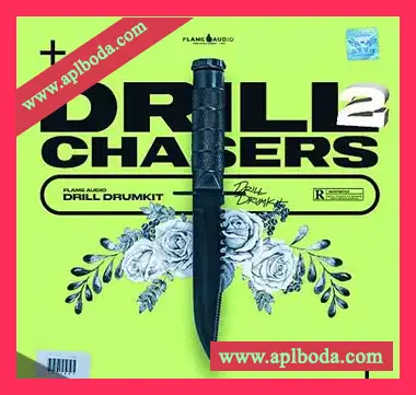 [Trap陷阱鼓组素材]Flame Audio Drillchasers 2 – Drumkit [WAV, MiDi]（42Mb）