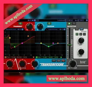 [鼓组瞬态调教插件]Boz Digital Labs Transgressor 2 v2.0.2 [MacOSX]（6Mb）