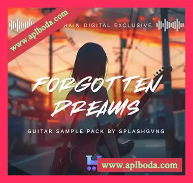 [独立摇滚流行吉他采样]TrakTrain Forgotten Dreams Guitar Sample Pack by SPLASHGVNG [WAV]（923Mb）