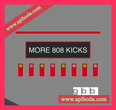 [浩室808底鼓采样]Grid Based Beats More 808 Kicks [WAV]（24Mb）