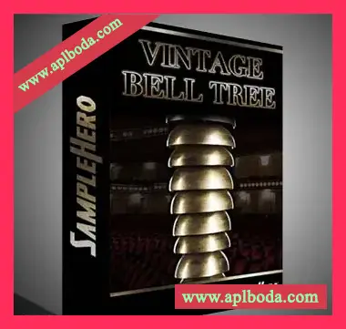 [老式钟铃树音源]SampleHero Vintage Bell Tree [KONTAKT]（13Mb）