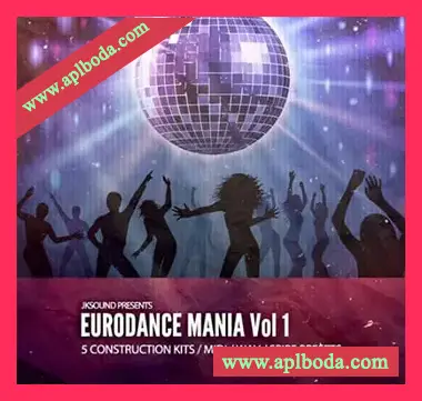[怀旧电子舞曲素材Spire预置]JKSOUND Eurodance Mania Vol.1 [WAV, MiDi]（955Mb）