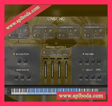 [影视恐怖紧张氛围音效音景音源]Fallout Music Group Unsung [KONTAKT]（2.97Gb）
