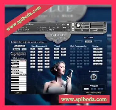 [女声歌声合成器音源]RealiTone RealiVox Blue [KONTAKT]（1.81Gb）
