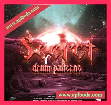 [Trap陷阱鼓组采样Looperator预置FL模板]Loushi Secret Drum Patterns (MIDI)（1Mb）