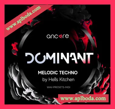 [科技浩室素材Spire预置]Ancore Sounds DOMINANT Melodic Techno Volume 4 [WAV, MiDi]（104Mb）
