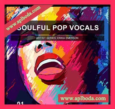 [深情流行人声采样]Image Sounds Artist Series Erika Emerson Soulful Pop Vocals 01 [WAV]（410Mb）