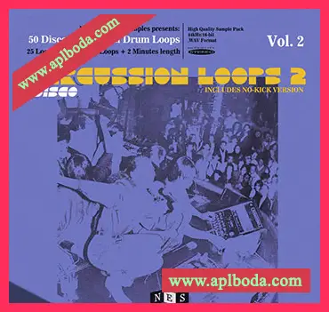 [迪斯科放克鼓组打击乐采样]Never Enough Samples Disco Percussion Drum Loops Vol.2 [WAV]（458.52Mb）