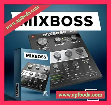 [混响效果器插件]W.A Productions Mixboss v1.0.0 [WiN]（17Mb）