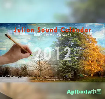 [综合乐器音源]Julian Ray Music Julian Sound Calendar 2012 [KONTAKT]（6.16Gb）