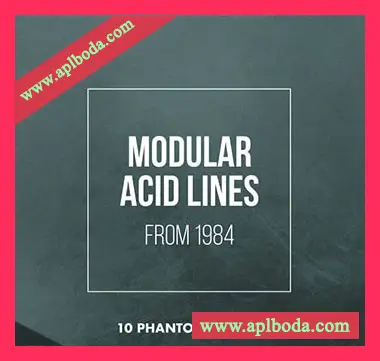 [高科技舞曲采样]10 Phantom Rooms Modular Acid Lines from 1984 [WAV]（96Mb）
