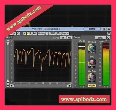 [压缩器插件]Voxengo Polysquasher 3 v3.2 [WiN, MacOSX]（23Mb）