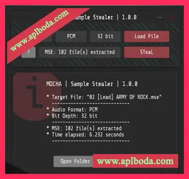 MOCHA Sample Stealer v1.0.0 PUBLIC [WiN]（1.0Mb）