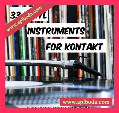 [黑胶唱片采样乐器音源]PastToFutureReverbs 33 Vinyl Instruments [KONTAKT]（113Mb）